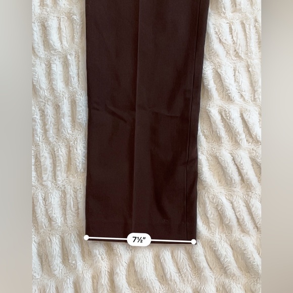 Lafayette 148 New York‎ Brown Dress Pants Size 12 - Picture 9 of 10
